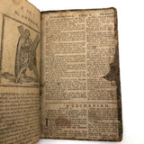 Super Rare c. 1796 Hieroglyphic Bible for the Amusement & Instruction of Children (some losses)