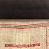 Louise Meyer’s 1884 Red and White Darning Sampler on Linen