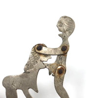 Perfectly Awkward and Rather Dainty Erotic Folk Art Mechanical Toy