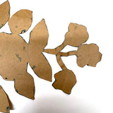 Lovely, Delicate Old Hand-cut Brown Paper Quilting Template
