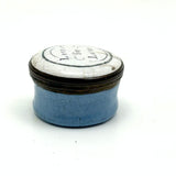 Love for Love, Perfectly Succinct late 18th Century Bilston Battersea Enamelware Patch Box