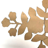 Lovely, Delicate Old Hand-cut Brown Paper Quilting Template