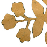 Lovely, Delicate Old Hand-cut Brown Paper Quilting Template