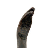 Nice Old Blacksmith Made Hand-forged Iron Folk Art Snake with Incised Details