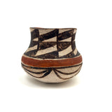 Lovely Older Pueblo Pot in Black, White and Rust