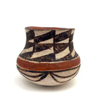 Lovely Older Pueblo Pot in Black, White and Rust