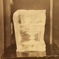 Ice Melting From Lake Emily, Minnesota, Early Stereoview, H.J Jacoby