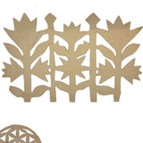 Group of Three Pennsylvania Cut Cardboard Quilting Stencils