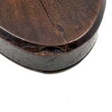 Wonderful Small 19th Century Treen Cased Mirror, Presumed Sailor Made