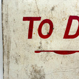 New Song To Day, Evocative Old Hand-painted Sign Found in Bar Harbor's Old Star Theatre