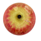 Earlier 20th Century Japanese Painted Treen Apple with Horse Roulette Inside