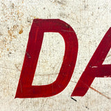 New Song To Day, Evocative Old Hand-painted Sign Found in Bar Harbor's Old Star Theatre