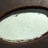 Wonderful Small 19th Century Treen Cased Mirror, Presumed Sailor Made