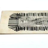 Van Everens Visiting Cards, Grand Central Hotel, c. 1880s Business Card with Anamorphic Text