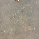 New Song To Day, Evocative Old Hand-painted Sign Found in Bar Harbor's Old Star Theatre