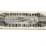 Van Everens Visiting Cards, Grand Central Hotel, c. 1880s Business Card with Anamorphic Text