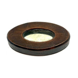 Wonderful Small 19th Century Treen Cased Mirror, Presumed Sailor Made