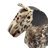Dappled Horse and Abbots Milk Wagon, Wonderful Old Pennsylvania Folk Art Construction