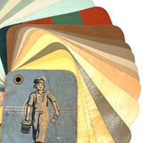 Well Used Dutch Boy Color Pack for Painters, c. 1920, with Color Names and Formulas on Reverse