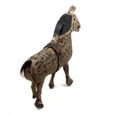 Dappled Horse and Abbots Milk Wagon, Wonderful Old Pennsylvania Folk Art Construction