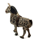 Dappled Horse and Abbots Milk Wagon, Wonderful Old Pennsylvania Folk Art Construction