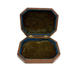 Marvelous Double Sided Antique PA Folk Art Box with Inlaid Horses