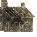 Wonderful and Unusual Carved Soapstone Folk Art "1603" Church