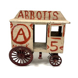 Dappled Horse and Abbots Milk Wagon, Wonderful Old Pennsylvania Folk Art Construction