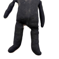 From the Pat Hatch Doll Collection, Charmer of a c. 1900 Black Stockingette Doll with Big Smile