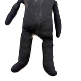 From the Pat Hatch Doll Collection, Charmer of a c. 1900 Black Stockingette Doll with Big Smile