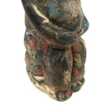 Curious, Colorful,  Polymer (Presumed Slag) Clay Figure