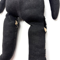 From the Pat Hatch Doll Collection, Charmer of a c. 1900 Black Stockingette Doll with Big Smile