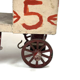 Dappled Horse and Abbots Milk Wagon, Wonderful Old Pennsylvania Folk Art Construction