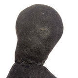 From the Pat Hatch Doll Collection, Charmer of a c. 1900 Black Stockingette Doll with Big Smile