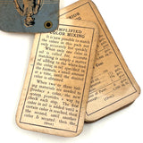 Well Used Dutch Boy Color Pack for Painters, c. 1920, with Color Names and Formulas on Reverse