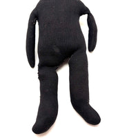 From the Pat Hatch Doll Collection, Charmer of a c. 1900 Black Stockingette Doll with Big Smile