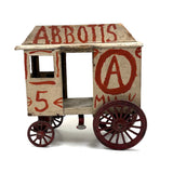 Dappled Horse and Abbots Milk Wagon, Wonderful Old Pennsylvania Folk Art Construction