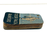 Well Used Dutch Boy Color Pack for Painters, c. 1920, with Color Names and Formulas on Reverse