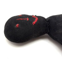 From the Pat Hatch Doll Collection, Charmer of a c. 1900 Black Stockingette Doll with Big Smile