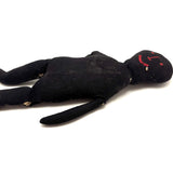 From the Pat Hatch Doll Collection, Charmer of a c. 1900 Black Stockingette Doll with Big Smile