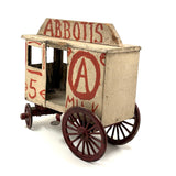 Dappled Horse and Abbots Milk Wagon, Wonderful Old Pennsylvania Folk Art Construction