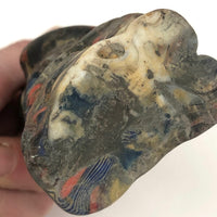 Curious, Colorful,  Polymer (Presumed Slag) Clay Figure
