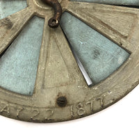 Graphic 1877 DF & L Ventilator Grate in Original Paint