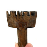 ROLLO, Beatifully Hand-Carved Antique Wooden Stamp