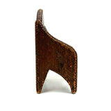 Charming Old Chip Carved Tramp Art Tabletop Chair