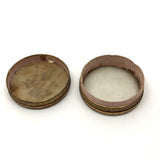 Woman Fishing, Clever and Pretty 19th C. Patch or Powder Box I/O
