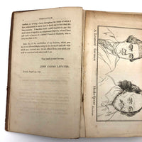 Lavater's Essays on Physiognomy, London, 1797, Vol. 1, Loaded with Engravings