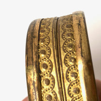 Woman Fishing, Clever and Pretty 19th C. Patch or Powder Box I/O