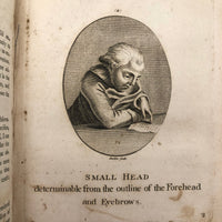 Lavater's Essays on Physiognomy, London, 1797, Vol. 1, Loaded with Engravings