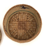 c. 1930s Makah / Nootka Northwest Coast Native Basket with Birds